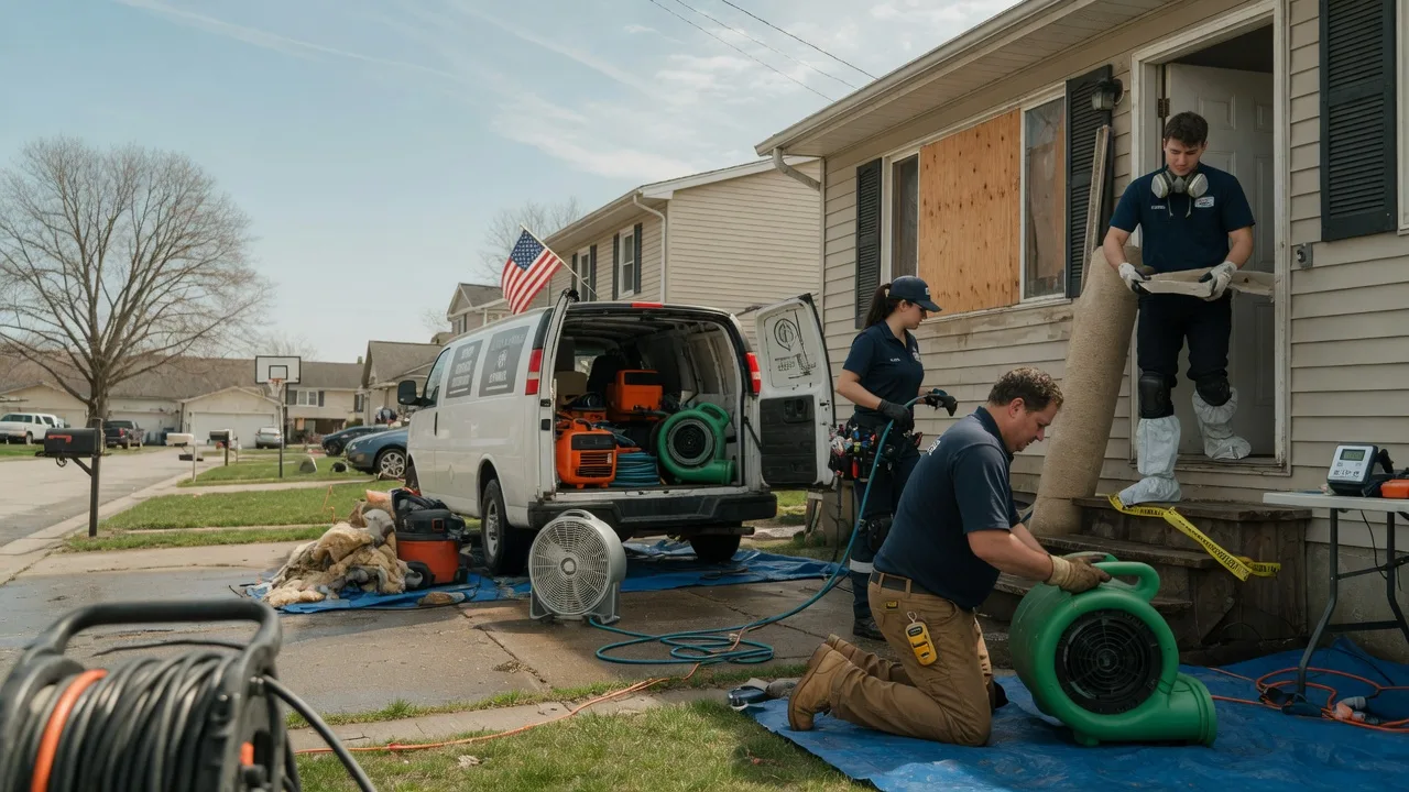 Water Damage Restoration in Pittsford, MI near me